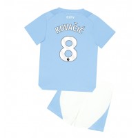 Manchester City Mateo Kovacic #8 Heimtrikotsatz Kinder 2023-24 Kurzarm (+ Kurze Hosen)